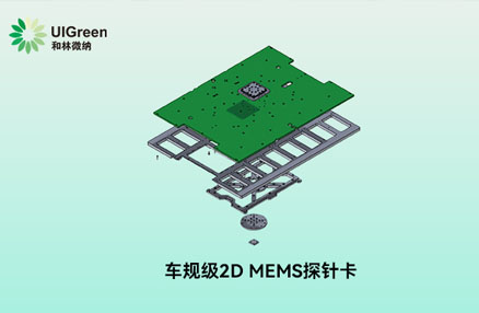 车规级2D MEMS探针卡，三温测试完成验收