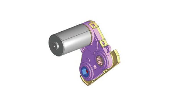 全齿轮双滚刷齿轮箱