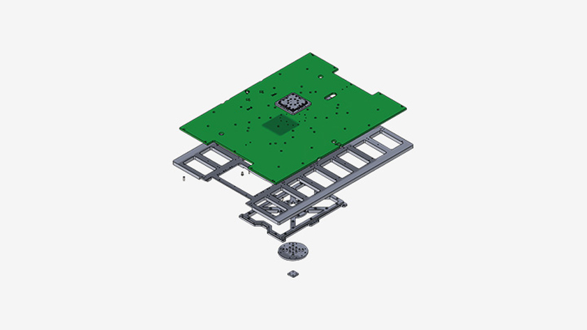开始生产线针、2D MEMS 探针卡